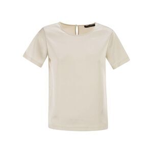 Weekend Maxmara Women Wkdzona - Satin And Jersey T-Shirt